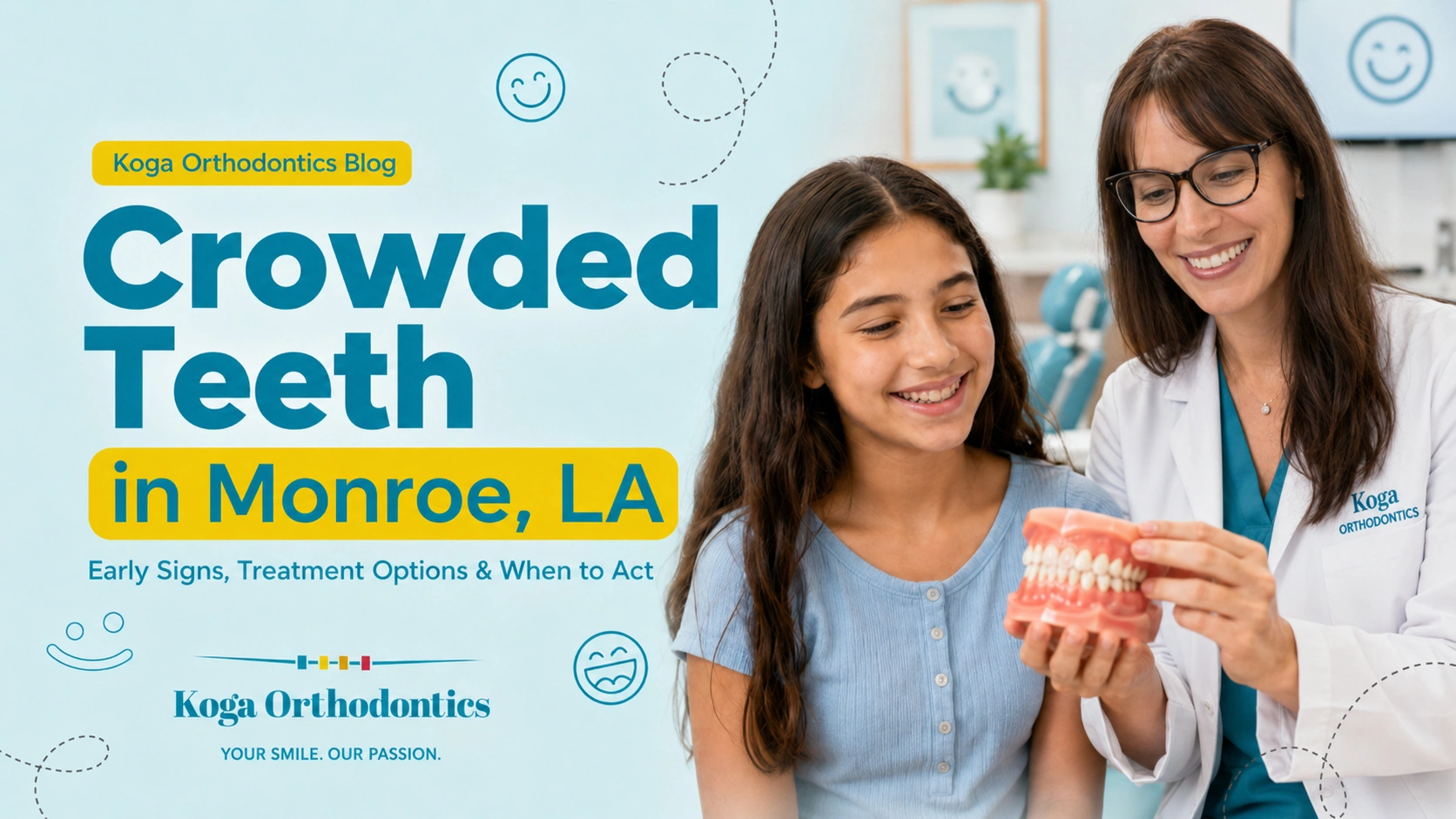 Crowded Teeth in Monroe, LA: Early Signs, Treatment Options & When to Act